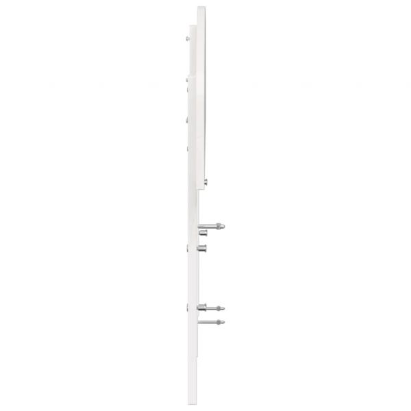 Kopfteil Weiß 180 cm Massivholz Kiefer
