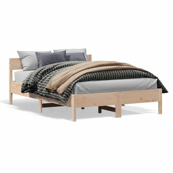 ARDEBO.de - Massivholzbett ohne Matratze 120x190 cm Kiefernholz