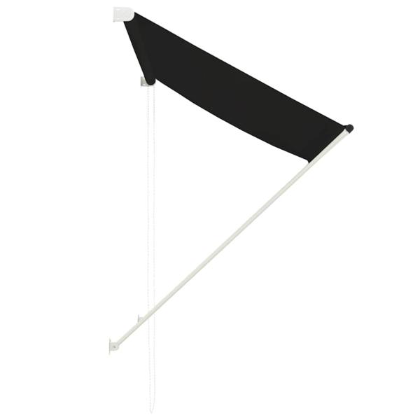 Einziehbare Markise 150×150 cm Anthrazit 