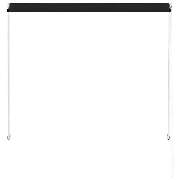 Einziehbare Markise 100×150 cm Anthrazit 