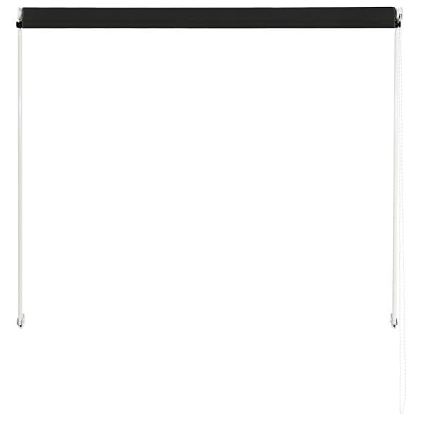 Einziehbare Markise 100×150 cm Anthrazit 