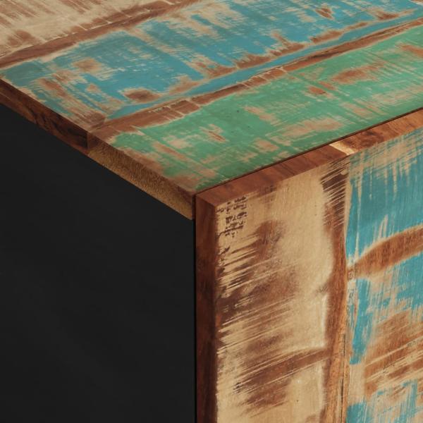 TV-Schrank 105x33,5x46 cm Altholz Massiv & Holzwerkstoff