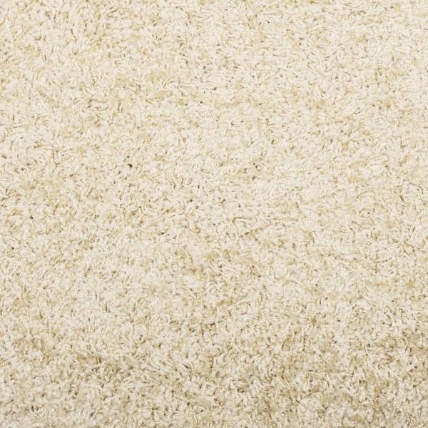 Teppich Shaggy Hochflor Modern Golden Ø 160 cm