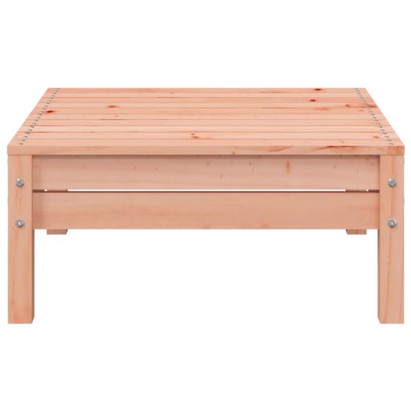 Gartensofa 2-Sitzer mit Hocker Massivholz Douglasie