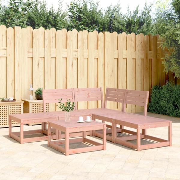 ARDEBO.de - 5-tlg. Garten-Sofagarnitur Massivholz Douglasie
