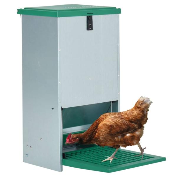 Geflügel-Futterautomat Feedomatic mit Pedal 20 kg