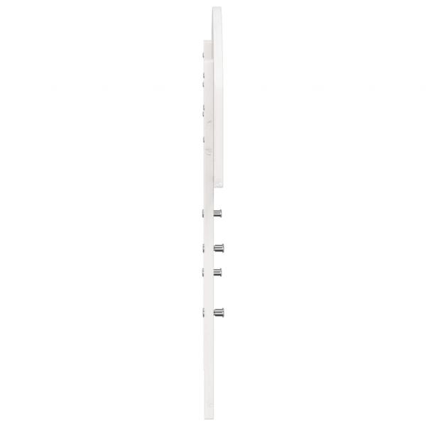 Kopfteil Weiß 100 cm Massivholz Kiefer