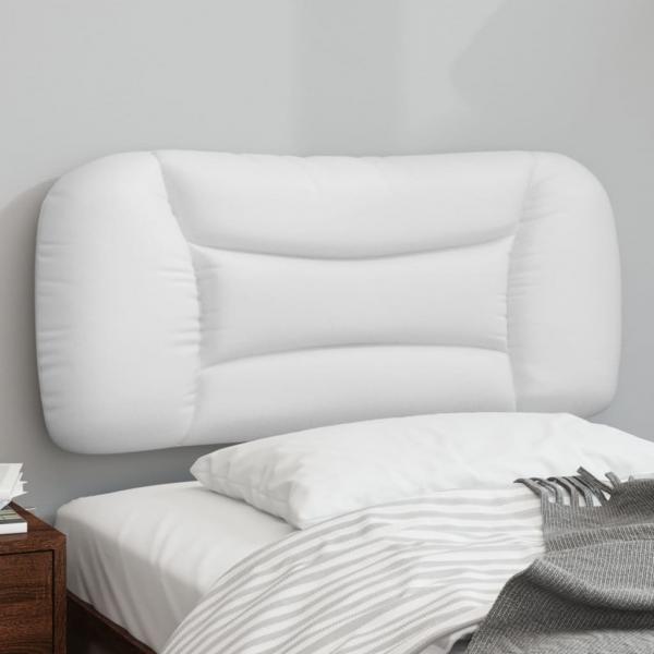 ARDEBO.de - Kopfteil-Kissen Weiß 80 cm Kunstleder