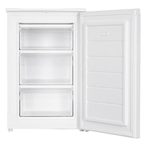 Bomann GS 7253 Stand Gefrierschrank, 55 cm breit, 87 L, 3 Gefrierschubladen, weiß (772530)