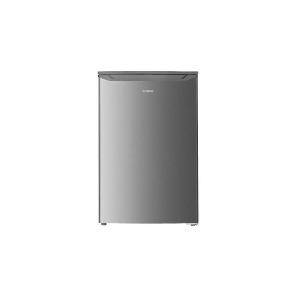 ARDEBO.de Bomann GS 7253 Stand Gefrierschrank, 55 cm breit, 87 L, 3 Gefrierschubladen, Edelstahloptik (772539)