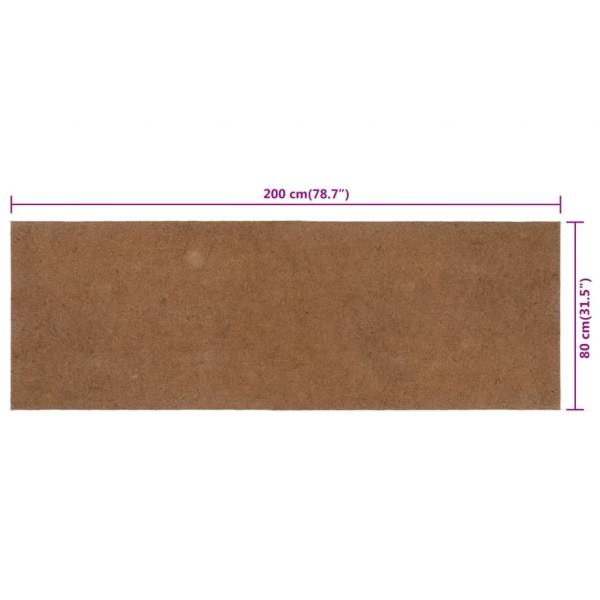 Matratzenauflage 80x200 cm Kokosfasern