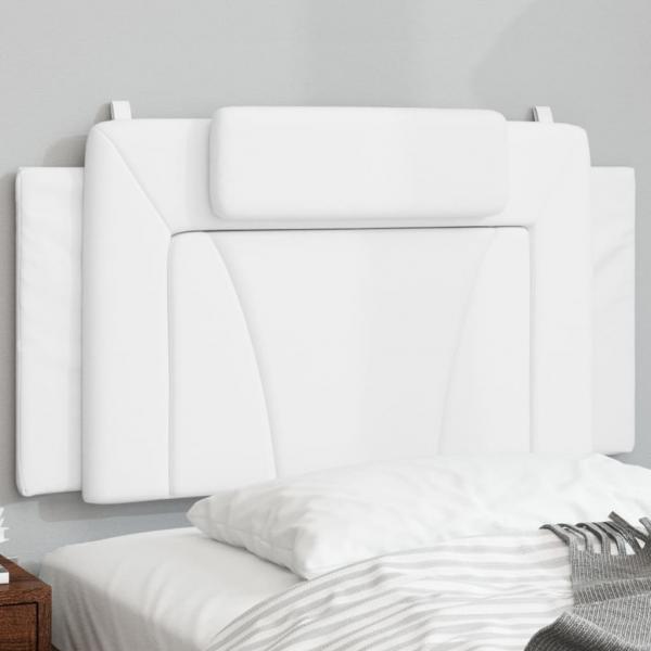 ARDEBO.de - Kopfteil-Kissen Weiß 100 cm Kunstleder