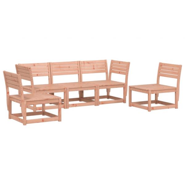 5-tlg. Garten-Sofagarnitur Massivholz Douglasie