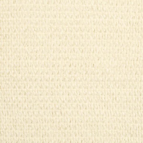 Sonnensegel 160 g/m² Creme 2x5 m HDPE