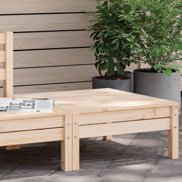 ARDEBO.de - Gartenhocker Massivholz Kiefer