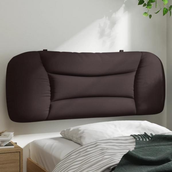 ARDEBO.de - Kopfteil-Kissen Dunkelbraun 100 cm Stoff