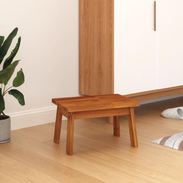 ARDEBO.de - Tritthocker 38x26x22 cm Massivholz Akazie