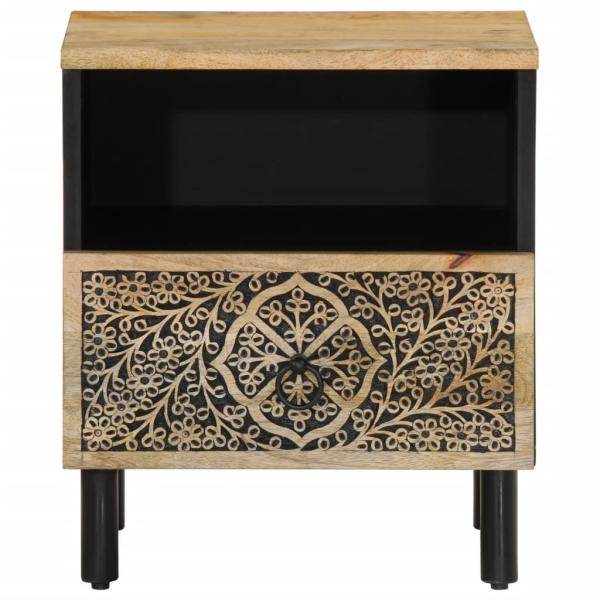 Nachttisch 40x33x46 cm Massivholz Mango