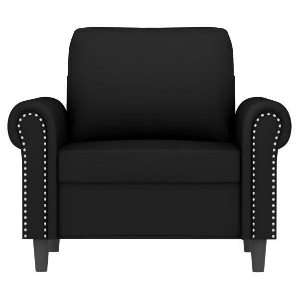 Sessel Schwarz 60 cm Samt