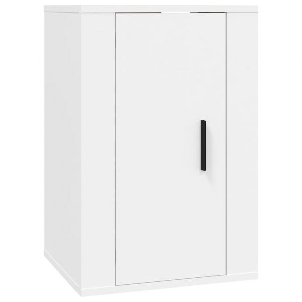 ARDEBO.de - TV-Wandschrank Weiß 40x34,5x60 cm