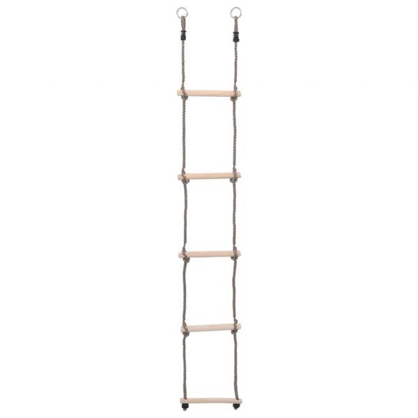 5-Stufen-Leiter 210 cm Kiefer Massivholz  