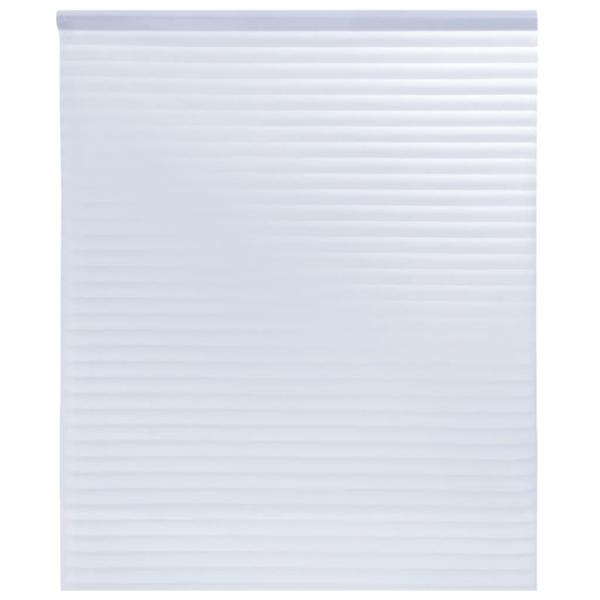 ARDEBO.de - Fensterfolie Matt Jalousien-Muster 90x500 cm PVC