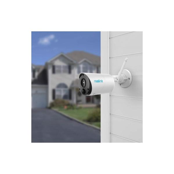 Reolink Argus Series B320 Überwachungskamera, 3MP, PIR-Sensor, WLAN, Wetterfest, weiß