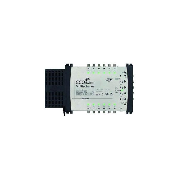 ARDEBO.de ASTRO AMS 512 ECOswitch Profi Multischalter Standalone, 5 Eingänge, 1 SAT