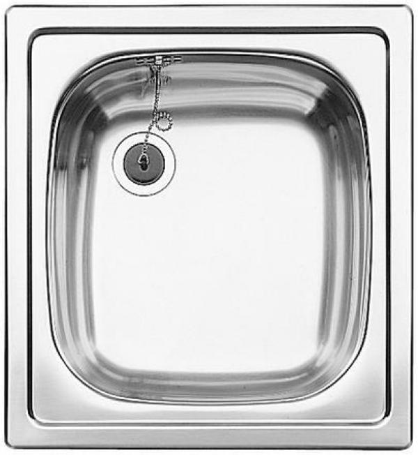 ARDEBO.de Blanco Top EE 4x4 Edelstahlspüle ohne Ablaufgarnitur, Edelstahl Naturfinish (501065)