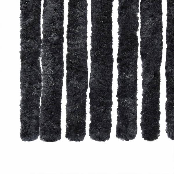 Fliegenvorhang Anthrazit 100x200 cm Chenille