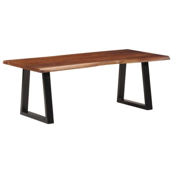 ARDEBO.de - Couchtisch Honigbraun 110x55x40 cm Massivholz Akazie