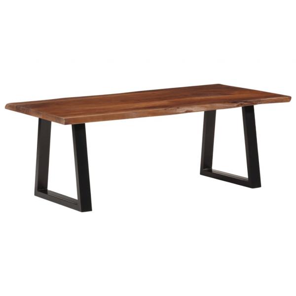 Couchtisch Honigbraun 110x55x40 cm Massivholz Akazie