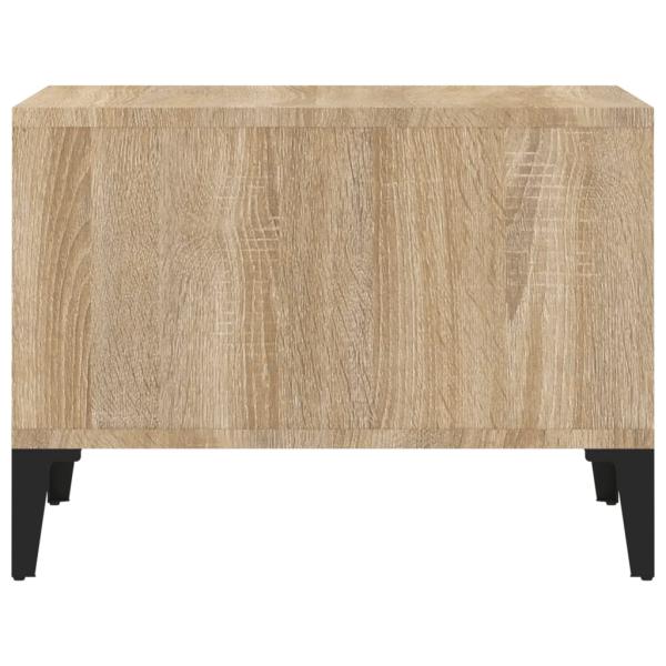 ARDEBO.de - Couchtisch Sonoma-Eiche 60x50x36,5 cm Holzwerkstoff