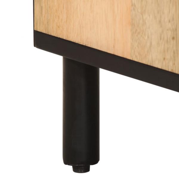 Nachttisch 40x33x46 cm Massivholz Mango  