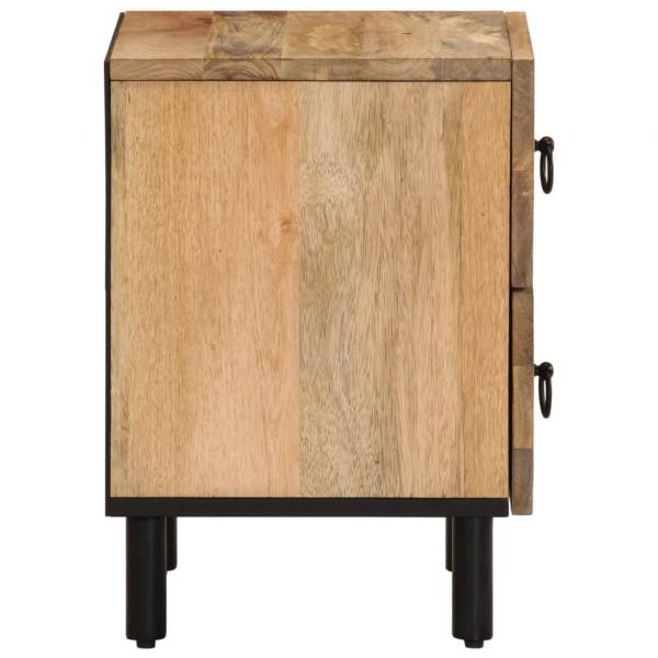 Nachttisch 40x33x46 cm Massivholz Mango  