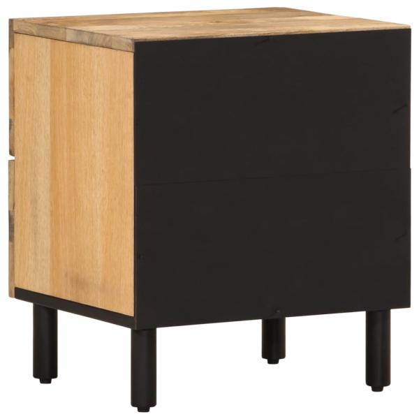 Nachttisch 40x33x46 cm Massivholz Mango  