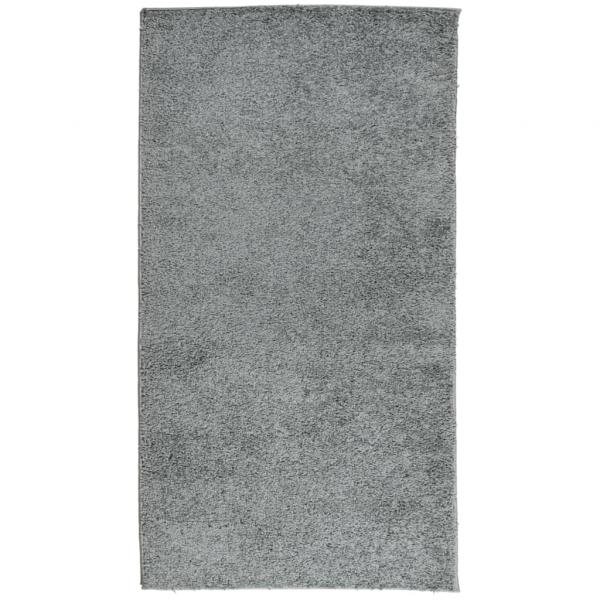 Teppich Shaggy Hochflor Modern Grün 60x110 cm