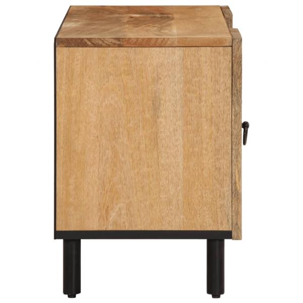TV-Schrank 105x33x46 cm Massivholz Mango