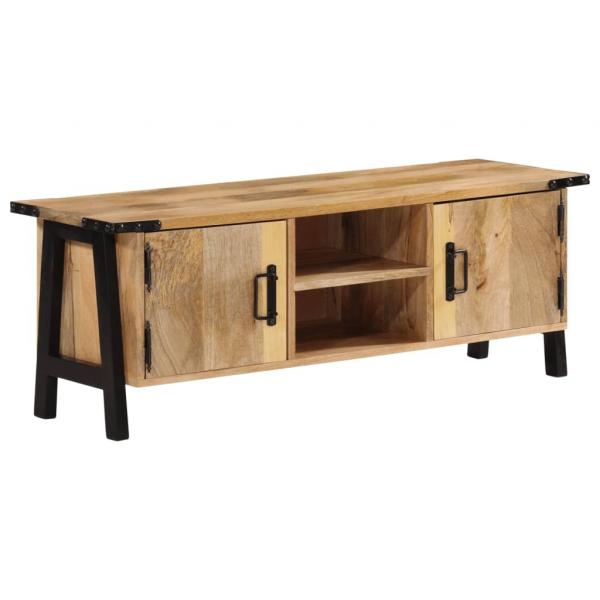 ARDEBO.de - TV-Schrank 110x35x40 cm Massivholz Mango