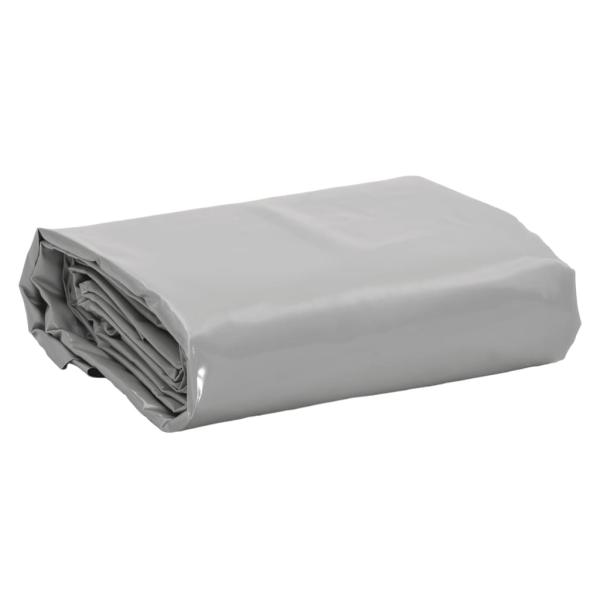 ARDEBO.de - Abdeckplane Grau 4x8 m 650 g/m²