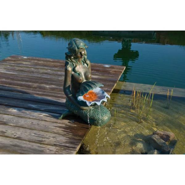 ARDEBO.de - Ubbink Wasserspiel OSLO Bronze und Kupfergrün 