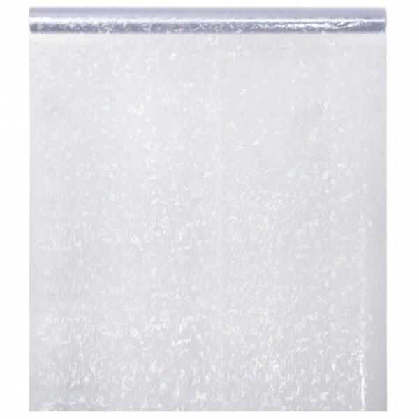 Fensterfolie Matt 3D Regenbogen-Muster 90x1000 cm PVC