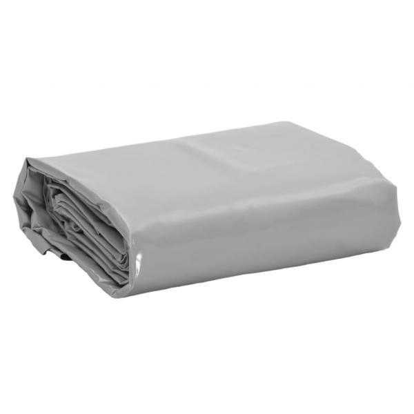 ARDEBO.de - Abdeckplane Grau 3x6 m 650 g/m²