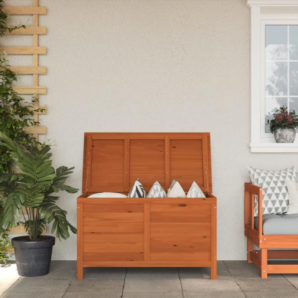 ARDEBO.de - Gartentruhe 99x49,5x58,5 cm Massivholz Tanne