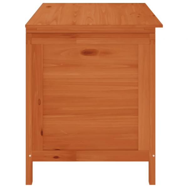 Gartentruhe 99x49,5x58,5 cm Massivholz Tanne