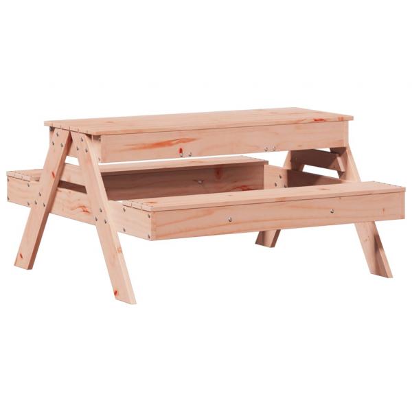 Picknicktisch mit Sandkasten für Kinder Massivholz Douglasie