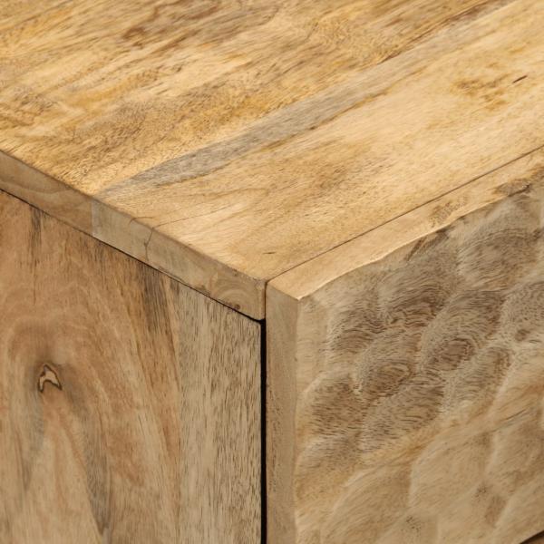 Nachttisch 50x33x60 cm Massivholz Mango