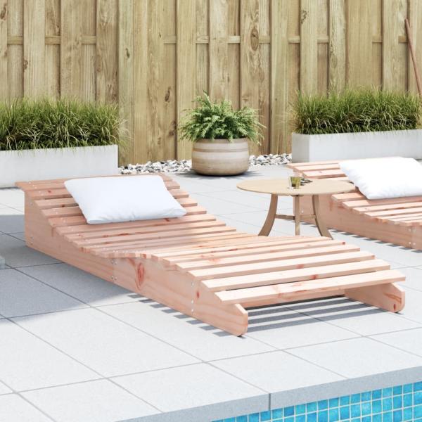 ARDEBO.de - Sonnenliege 205x80x31,5 cm Massivholz Douglasie