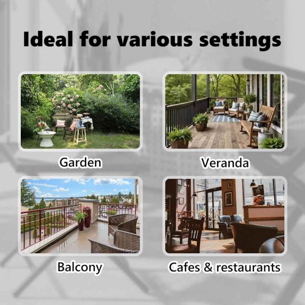 Außenrollo 150 x 270 cm Anthrazit 