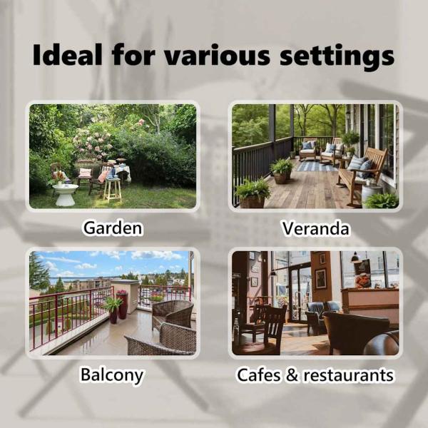 Außenrollo 200 x 270 cm Creme